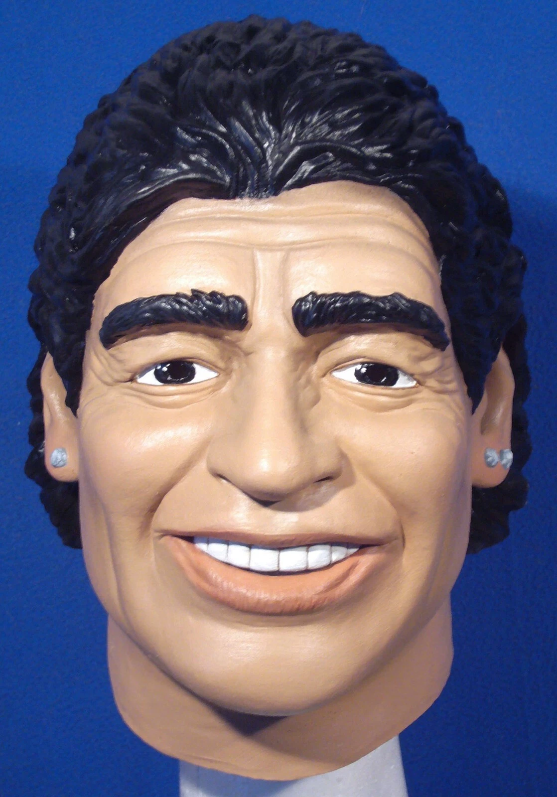 Diego Maradona Latex Mask, Argentinian Football Champion