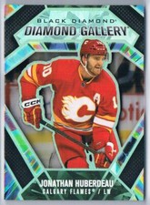 2022-23 UPPER DECK BLACK DIAMOND GALLERY JONATHAN HUBERDEAU CALGARY FLAMES