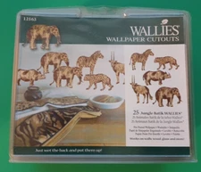 Wallies 12163 - 25 Jungle Batik Border Decals (New & Sealed)