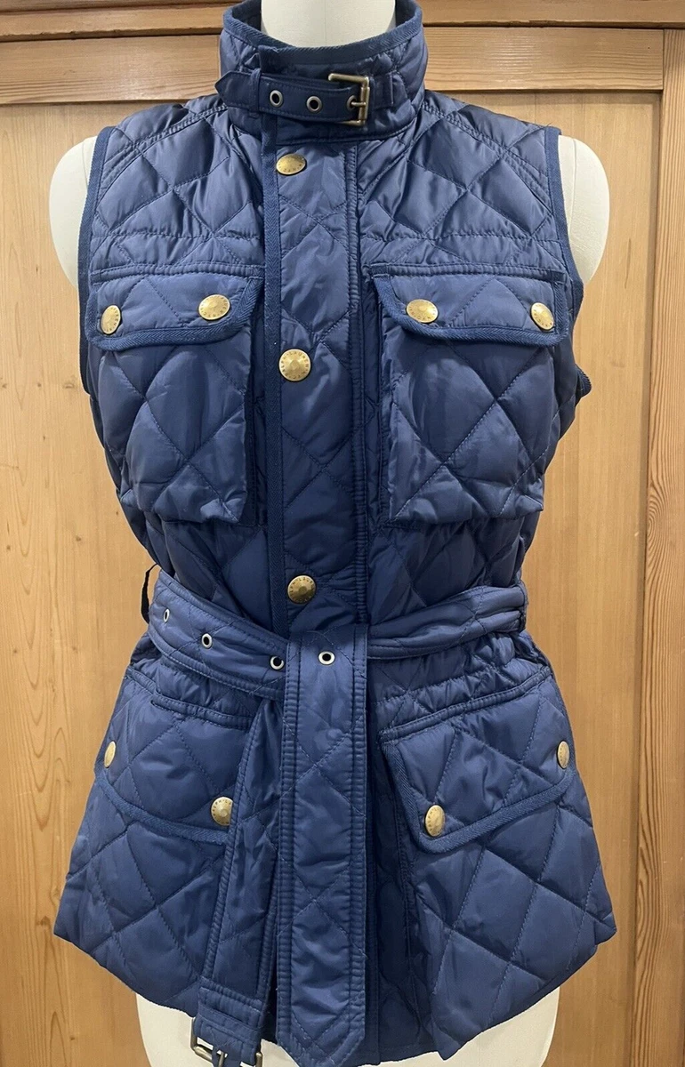 Navy blue down vest deals women's