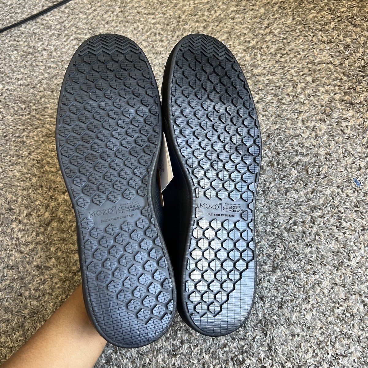 Mozo FINN II Men's Black US Size 13 Water Slip Resistant Work Sneakers Shoe  New