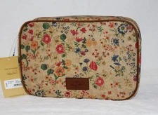 Patricia Nash Ilaria Hanging Travel Case Prairie Rose NWT