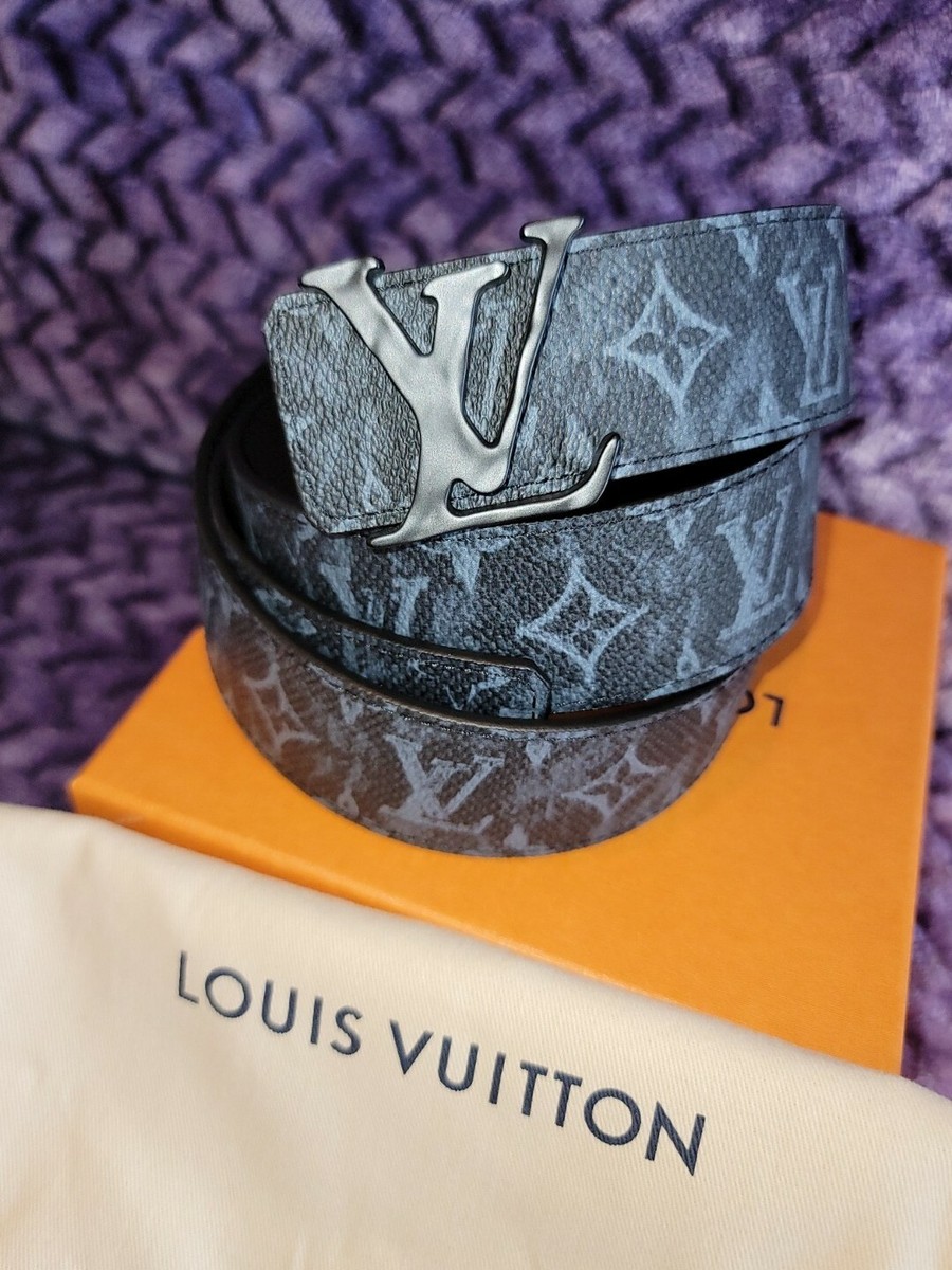 LOUIS VUITTON PASTEL BLACK VIRGIL ABLOH 40 MM BELT SIZE 110=44