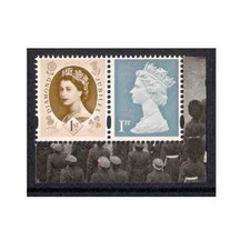 GB 2012 U3279 & sg3329 Wilding Machin MPND Diamond Jubilee ex book MNH ex sg3328