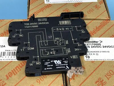 To240 Module Package TOS 24VDC 24VDC2A Relay Module w/V23109-S2421-D020 Solid State Relay x ...