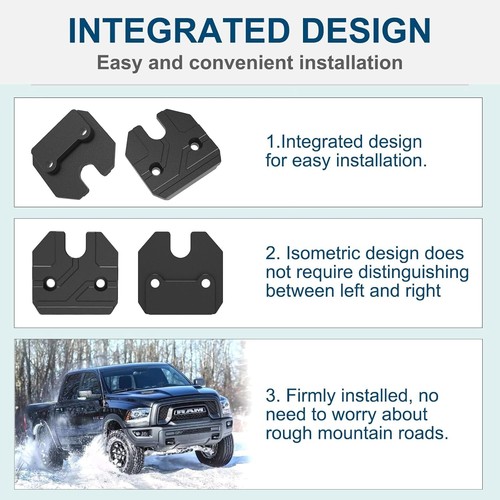 Sun Visor Repair Kit Fits for Dodge RAM 1500 Trucks 2019-2023, 1 Pack Aluminum - Picture 5 of 6