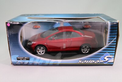 LE384 SOLIDO 8148 Voiture 1/18 1:18 Peugeot 307 CC coupé