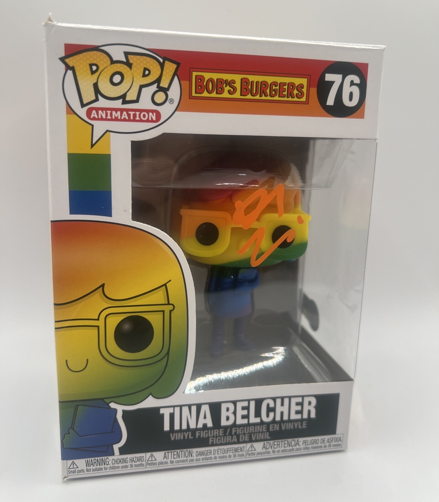 DAN MINTZ SIGNED TINA BELCHER BOBS BURGERS FUNKO POP - BECKETT COA