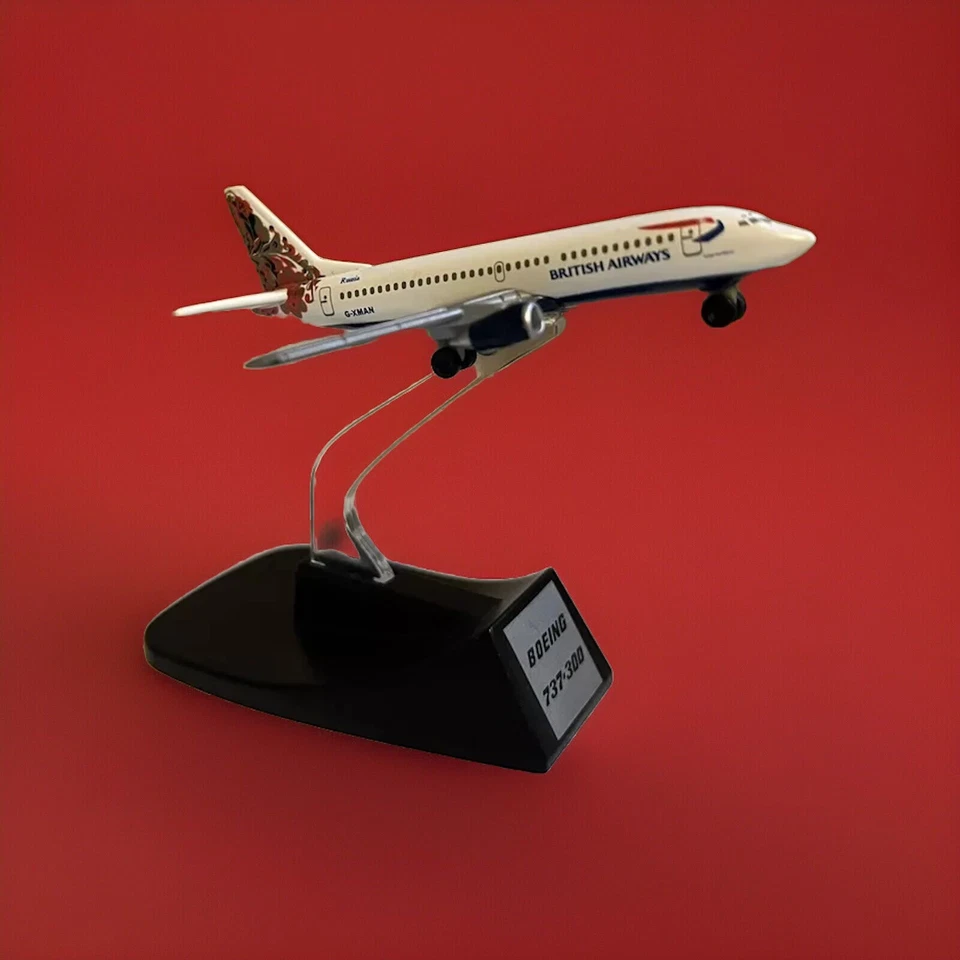 Modellino Aereo Scala 1:460 Boeing 737-300 British Airwais 🇬🇧 - Immagine 2 di 2