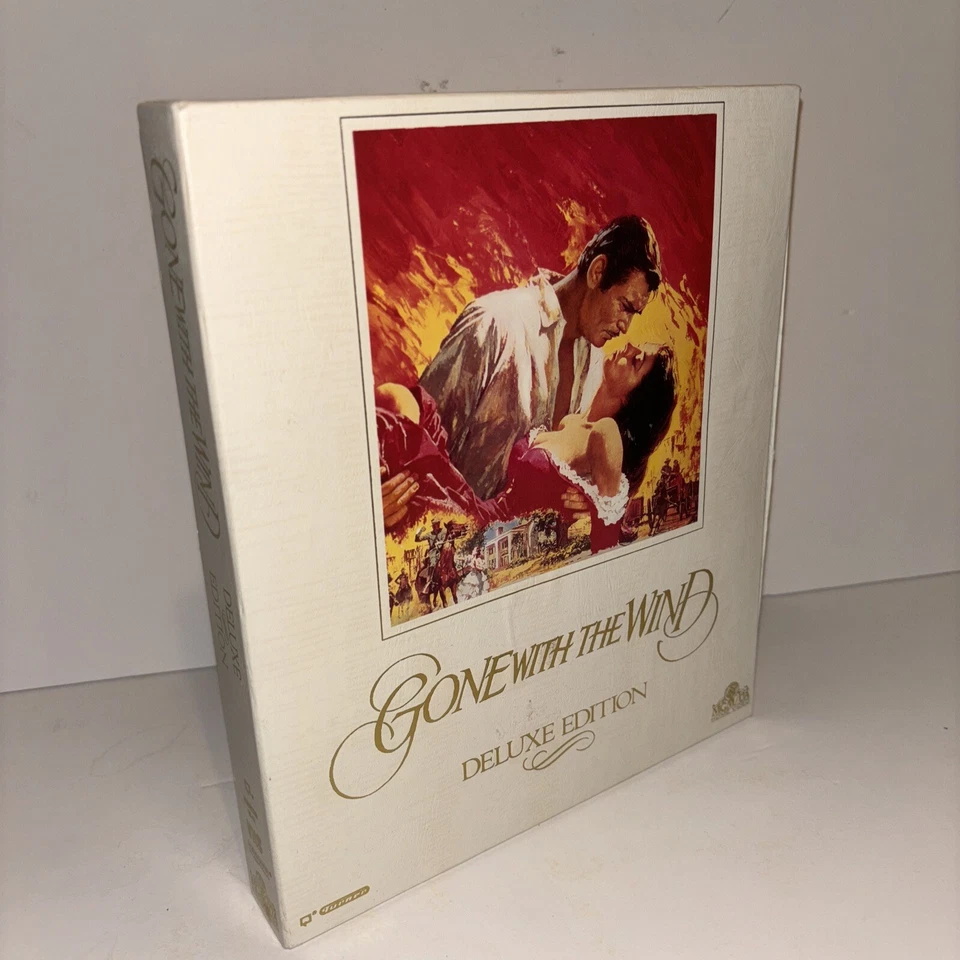 GONE WITH THE WIND VHS MOVIE TAPES DELUXE EDITION 1939 DIGITAL VIDEO TRANSFER - Image 2 of 4