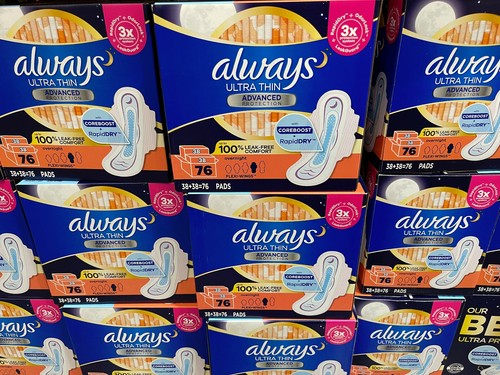 Always Ultra Thin Advanced Overnight Pads 76 Stück größerer Rücken 3x Schutz Syt - Bild 5 von 9