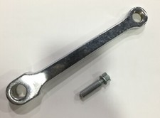 BRACCIO PEDIVELLA + CHIAVELLA BICI BICICLETTA OLANDA PASSEGGIO EPOCA 170 mm