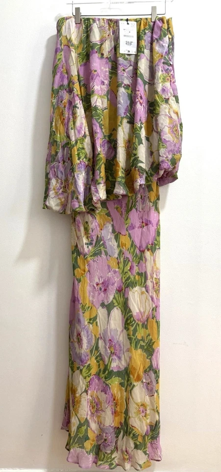 Zara SS25 Blumendruck Kleid Limitierte Auflage GRÖSSE XS Ref 3096/152/500 - Bild 2 von 4