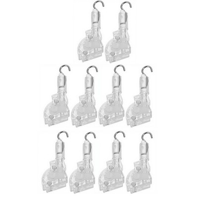 10PCS Blind Tilt Control Wand Tilter Compatible with D Shape Metal Rack