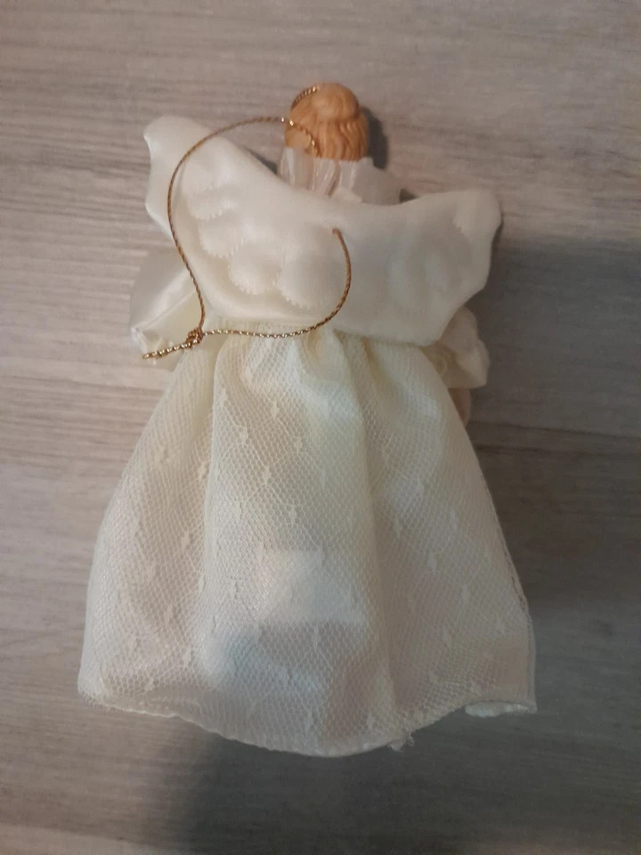 NUEVO 1986 Avon Colección Regalo 5.5" Victoriano Ángel Ornamento Foto 3 de 4