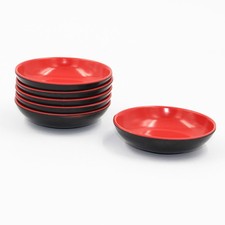4 Pcs Small Sauce Plate Dipping Bowls Food Dish Appetizer Plates