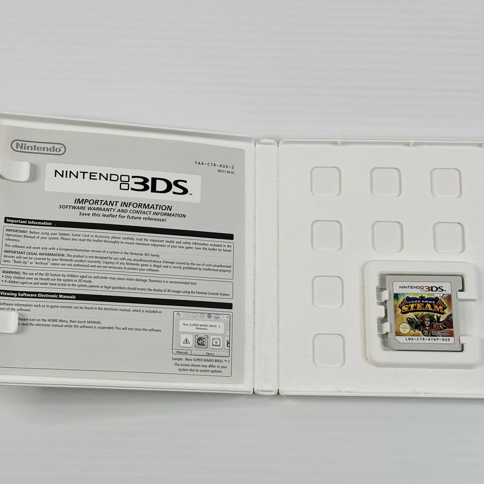 Code Name S.T.E.A.M Steam Strike Team Nintendo 3DS Tracked Postage - Image 4 of 4