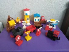 GeoTrax Redwing Jet Plane, Coastal Rescue Chopper, Seaplane Fueling Lot