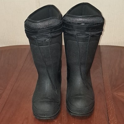 Baffin men's snow boots, size9, black, waterproof, winter, rubber, lined, new.
