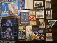 Golden Gate International Exposition 1939 Memorabilia Lot