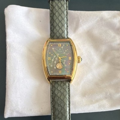 Constantin Weisz Pegasus Automatic 35 Jewels Tonneau Multicolor Dial Green