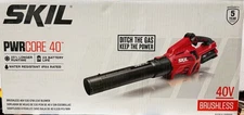 New Skil PWRCore 40 volt 530 CFM Cordless Brushless Leaf Blower (Bare Tool Only)