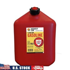 5 Gallon Gas Can Auto Shut-Off Flame Mitigation Safety Device Fuel Storage New
