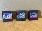 Sega Game Gear Sonic Lot Sonic 1 2 Triple Trouble 3 Cartridges Tested