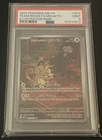 2025 POKEMON DRI EN-DESTINED RIVALS ILLUSTRATION RARE TEAM ROCKET'S MEOWTH PSA 9