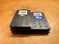 Lot of 5 Max Memory 16MB Memory Cards Sony Playstation 2 PS2