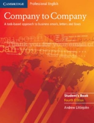 Company to Company : A Task-Based Approach to Business Emails, Le
