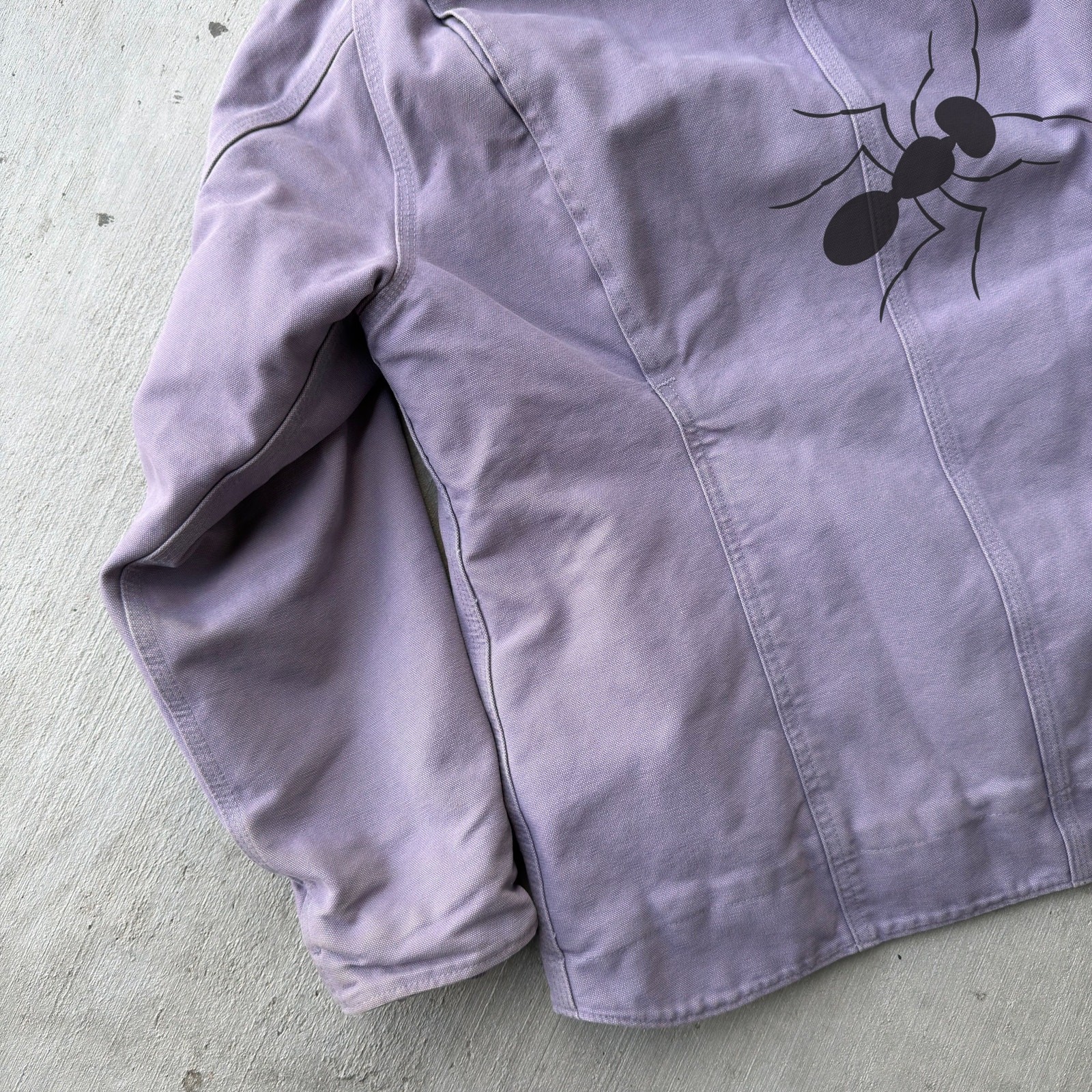 Carhartt WOMENS WJ141 purple sierra work wear jacket thumbnail 7