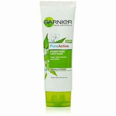 Garnier Neem Pure Active Purifying Face Wash 50g FREE SHIPPING