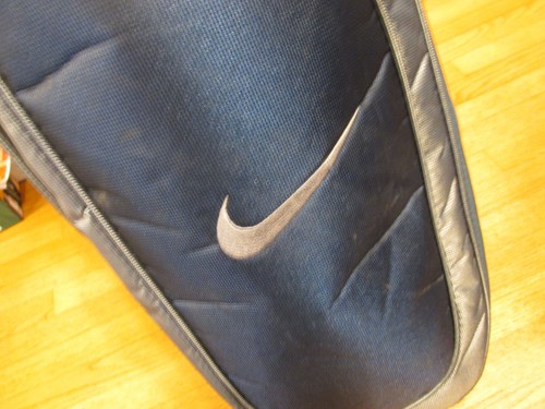 Nike Carry/Cart Golf Bag Padded 7-Way 6 Zipper Pockets Wide Carry Strap Nice! - Picture 8 of 20