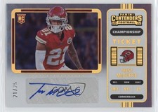 2022 Panini Contenders Championship Ticket 21/25 Trent McDuffie #152 Auto 2h5