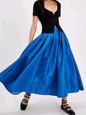 Free People Emilia Full Skirt Lake Victoria Womens Sz Xsmall