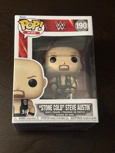 Funko Pop WWE Stone Cold Steve Austin 190 New In Box