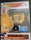 Funko Pop! #2106 Super Saiyan Goku Yardrat Glow Chase Toy Temple Pre Release