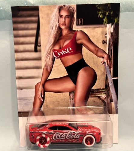 Hot wheels 2012 Camaro Coca Cola Playboy It’s A Custom Real Riders - Picture 1 of 11