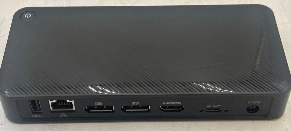 Lot of 5 Targus DOCK430USZ-50 USB-C DisplayPort Dock Station - No Power Adapter - Image 3 of 4