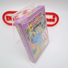 NES Nintendo Game PHANTOM FIGHTER - NEW & Factory Sealed with Authentic H-Seam!