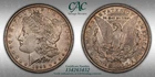 1892-S $1 Morgan Silver Dollar CAC Certified, High Res Photos, XF Details Toning