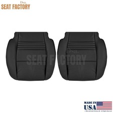 1998-2005 Für Porsche 911 Vorne Unten Ersatz Sitzbezüge - Leder Schwarz