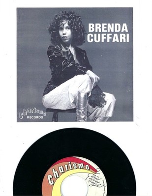 MODERN SOUL- BRENDA CUFFARI-''MY MUSIC SAYS IT ALL''/''I'LL NEVER FORGET''- CHARISMA