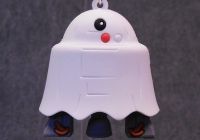 Star Wars Halloween NEW * Ghost R2-D2 Clip * Blind Bag Key Chain