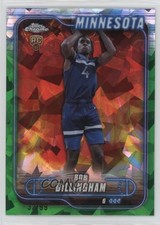 2024-25 Topps Chrome Sapphire Edition Green 32/99 Rob Dillingham #165 1i3m