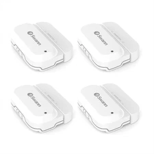 Swann WiFi Window Door Battery Powered Alarm Sensor 4-Pack White SWIFI-WDOORPK4