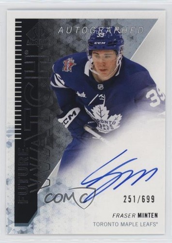 Fraser Minten #RFWA-FM 2023 SP Authentic 2013 Retro Future Watch Auto card