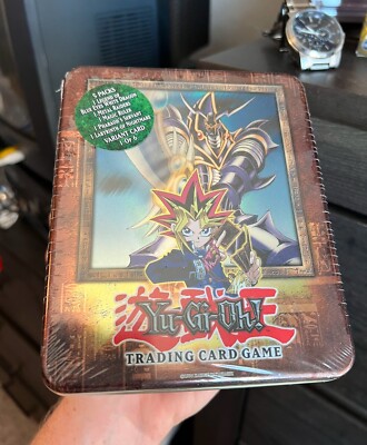 Yugioh Collectors Tin Yami Yugi Buster Blader 2003 Sealed BPT