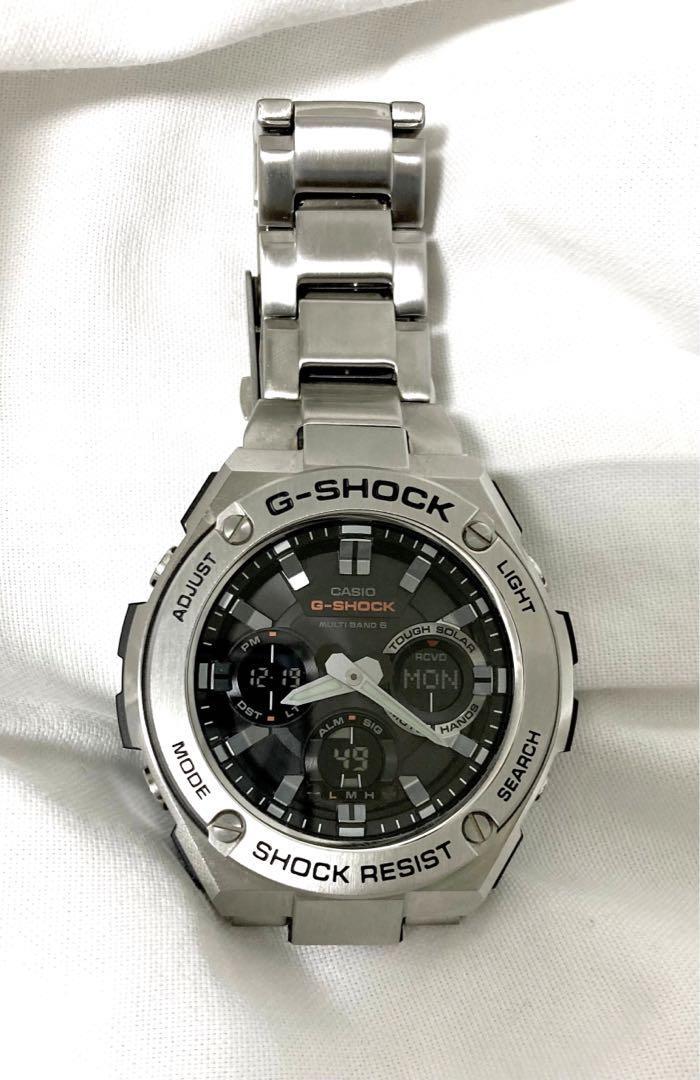 カシオ G-SHOCK G-STEEL GST-W3100 電波ソーラー | unimac.az